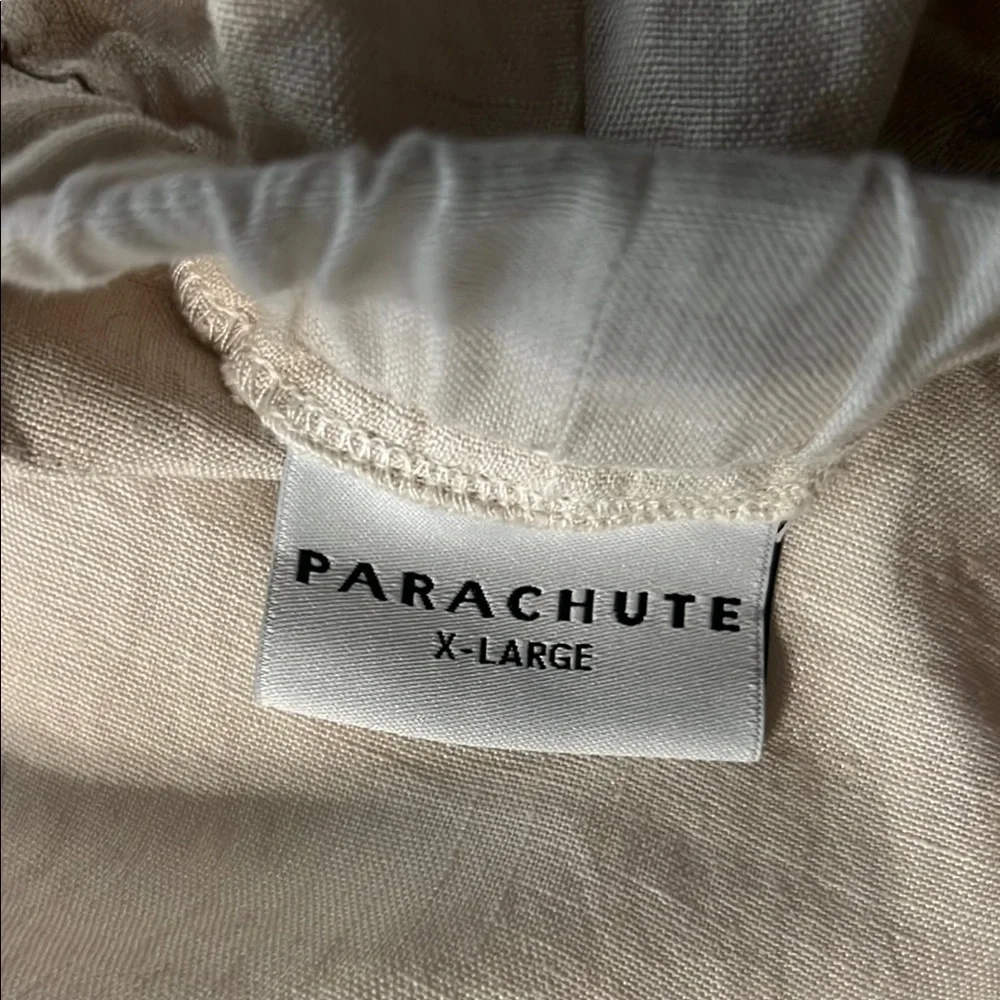 Parachute Linen Lounge Shorts - Bone - Sz XL - Picture 5 of 10